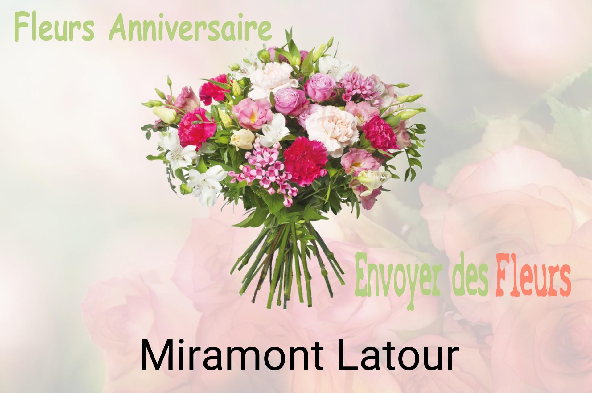 Bouquet de fleurs d’anniversaire livré à Miramont-Latour