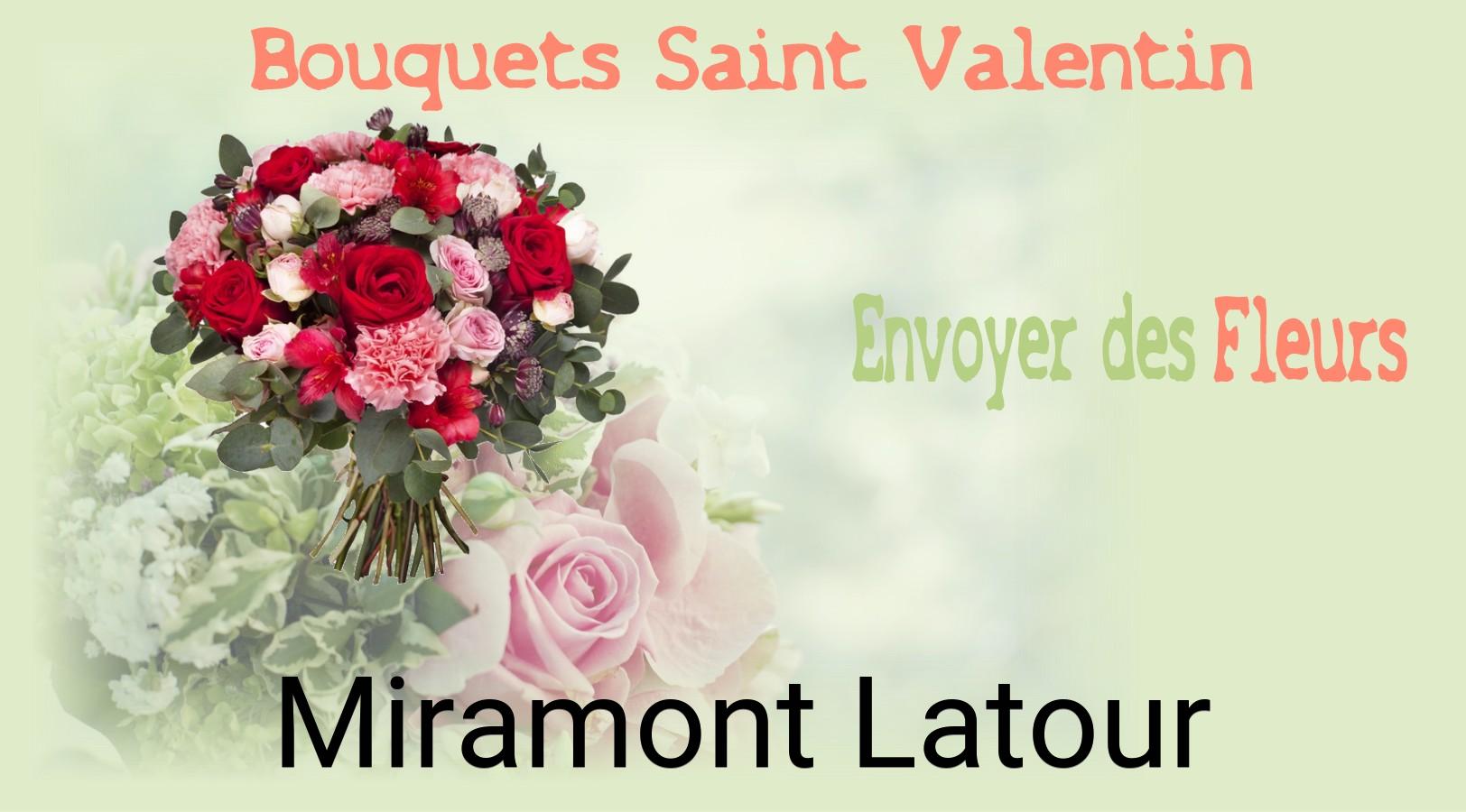 Roses de Saint-Valentin livrées à Miramont-Latour
